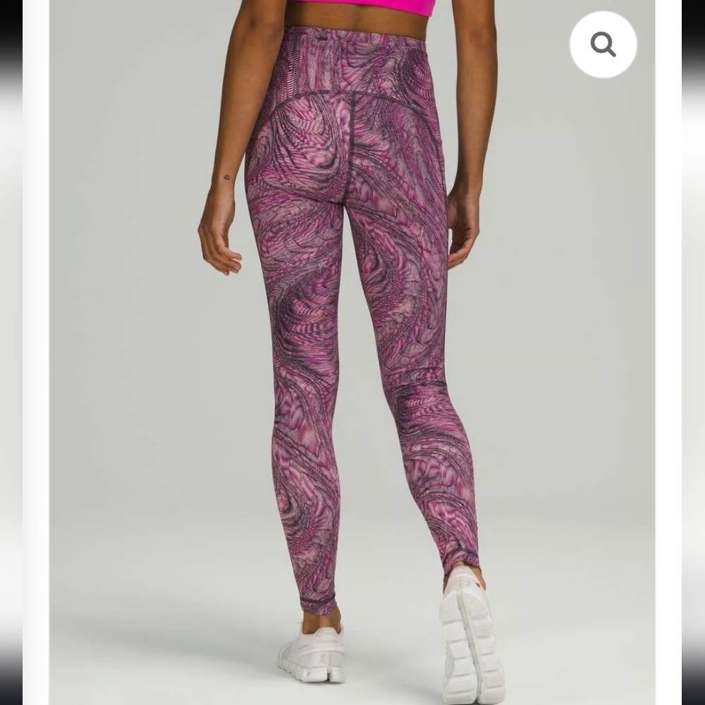 EUC $128 Lululemon Swift Speed HR Tight  Dimensional Sonic Pink Size 4 - Picture 2 of 7